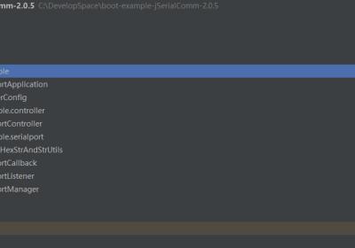 SpringBoot+jSerialComm实现Java串口通信 读取串口数据以及发送数据