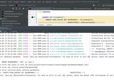 rror updating database. Cause: java.sql.SQLSyntaxErrorException解决方案