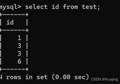 MySQL表的增删改查（基础）