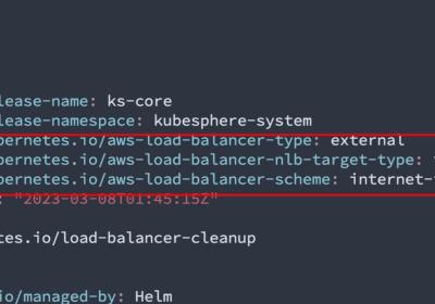 AWS EKS1.26+kubesphere3.4.1