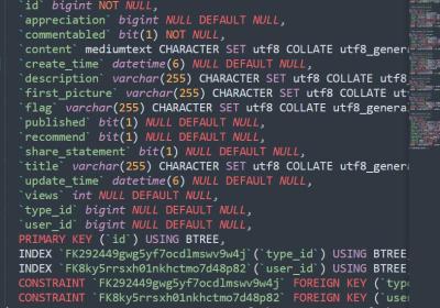 错误代码： 1064 You have an error in your SQL syntax； check the manual that corresponds to your MySQL ser