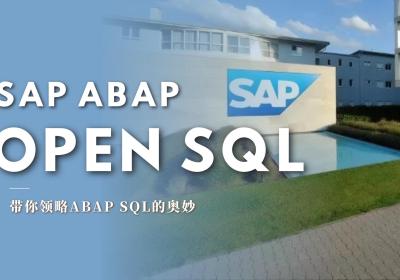 【ABAP】OPEN SQL（六）「DELETE语句 | MODIFY语句」