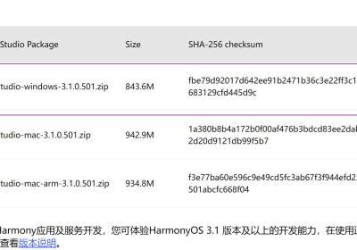 HarmonyOS开发工具DevEco Studio安装以及汉化