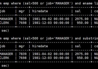 【MySQL】MySQL复合查询--多表查询自连接子查询