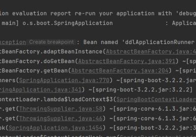 Bean named ‘ddlApplicationRunner‘ is expected to be of type ‘org.springframework.boot. Runner‘ 。。。