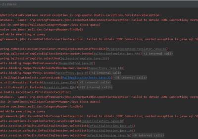 Failed to obtain JDBC Connection； nested exception is java.sql.SQLException