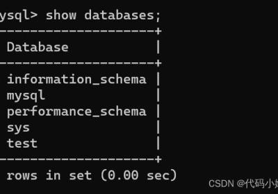 MySQL中常用的操作语句已汇总