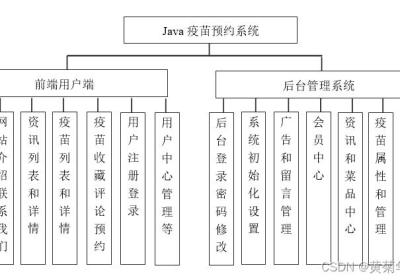 Java在线疫苗接种预约系统设计与实现(Idea+Springboot+mysql)