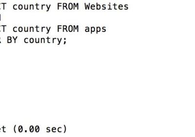 MySQL 教程 2.4