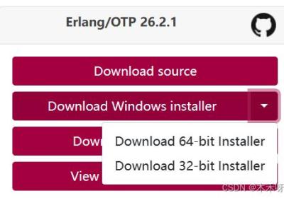 Erlang、RabbitMQ下载与安装教程（windows超详细）