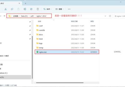 启动 Nginx.exe出现闪退的问题