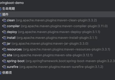 解决“找不到插件 ‘org.springframework.boot:spring-boot-maven-plugin:‘”的问题