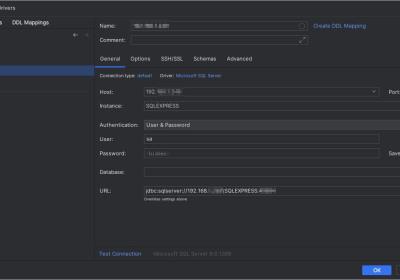 DataGrip2023配置连接Mssqlserver、Mysql、Oracle若干问题解决方案