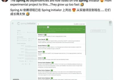 Spring AI 来了，打造Java生态大模型应用开发新框架！