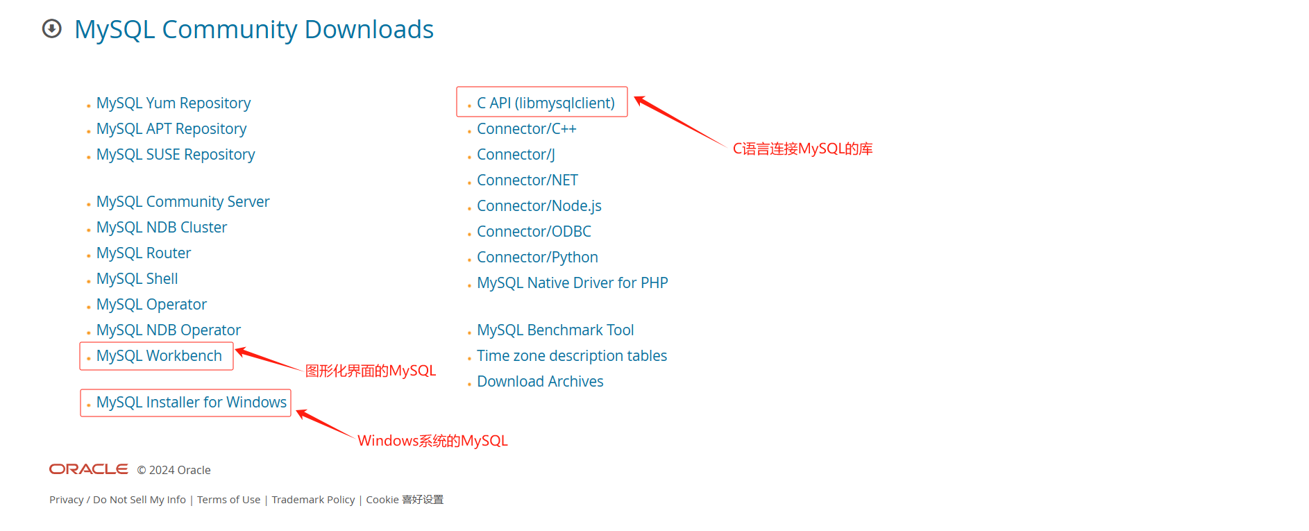 【MySQL】C语言连接MySQL,在这里插入图片描述,第2张