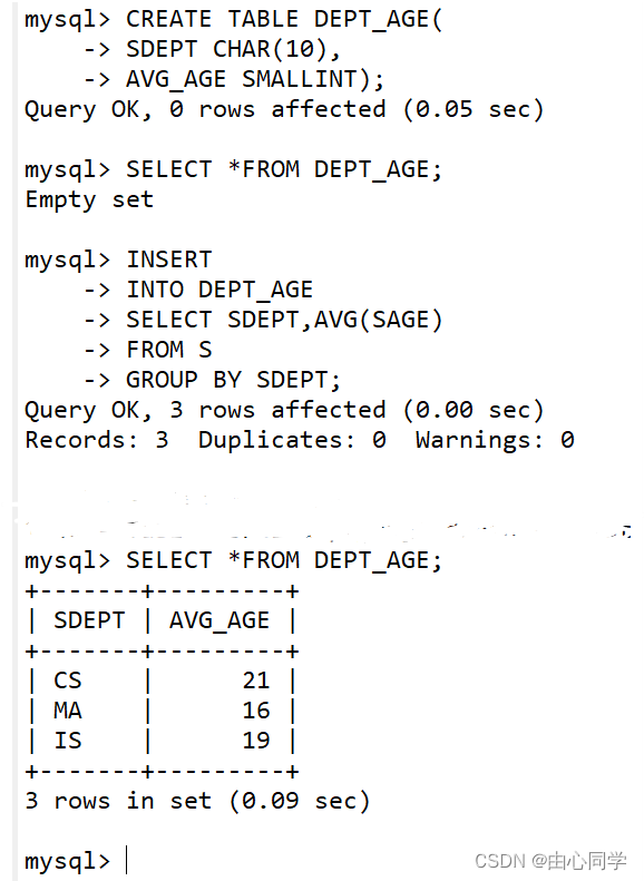 用SQL语句操作Oracle数据库——数据更新,在这里插入图片描述,第5张