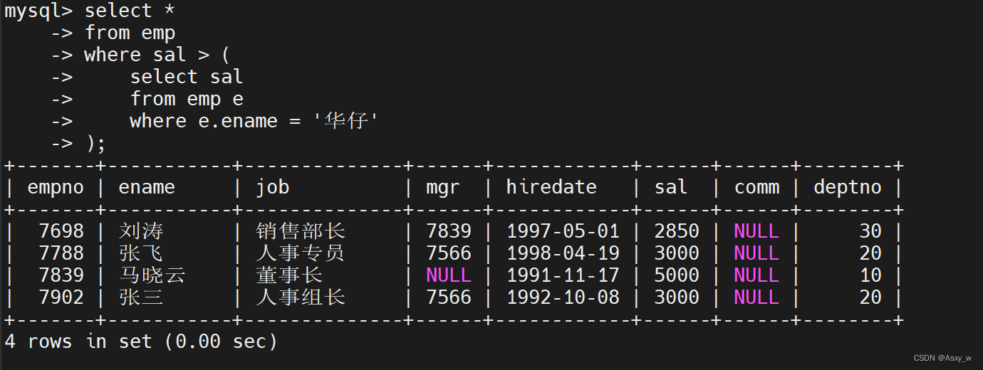 MySQL综合练习题,第30张