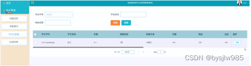 （赠源码）python+mysql学生信息管理系统的设计与实现30854-计算机毕业设计项目选题推荐,第18张