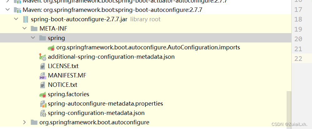 IDEA中使用org.springframework.boot.autoconfigure.AutoConfiguration.imports没有被识别,在这里插入图片描述,第1张