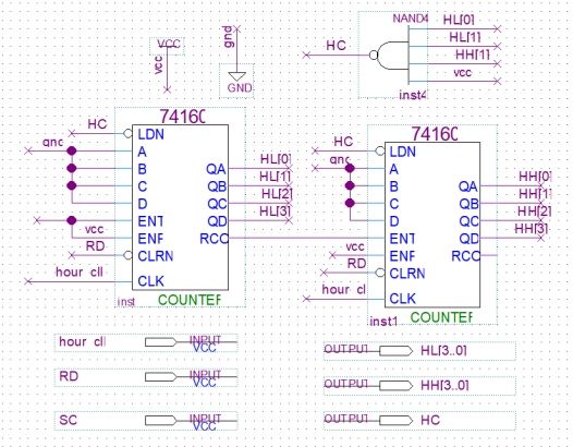 FPGA多功能数字时钟 基于Quartus实现设计与仿真 华南师范大学数电综设,wps19,第19张