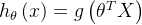 逻辑回归(Logistic Regression),h_\theta \left( x \right)=g\left(\theta^{T}X \right),第8张