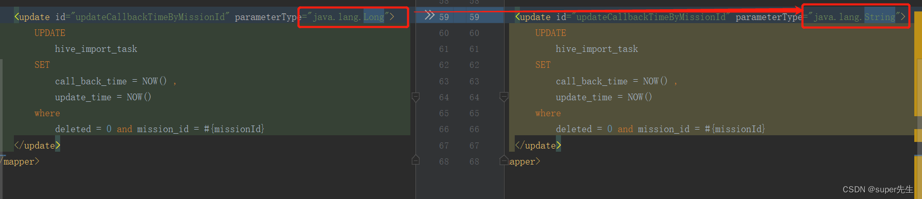 nested exception is org.apache.ibatis.type.TypeException: Could not set parameters for mapping错误的决方法,在这里插入图片描述,第5张