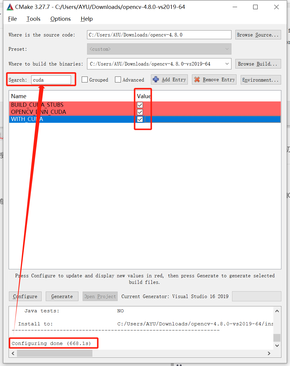 【opencv】【GPU】windows10下opencv4.8.0-cuda Python版本源码编译教程,第14张