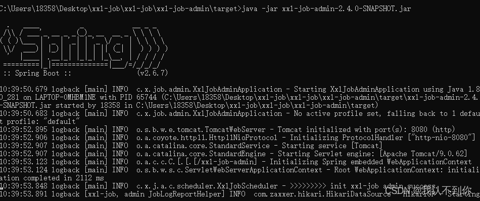 XXL-JOB详解（整合springboot）保姆级教程,在这里插入图片描述,第8张