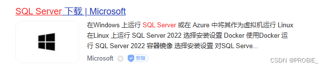 【萌新向】Sql Server保姆级安装教程-图文详解手把手教你安sql,在这里插入图片描述,第1张