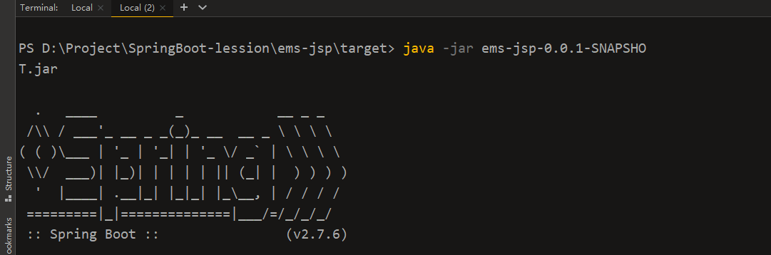 Spring Boot学习随笔- 拦截器实现和配置（HandlerInterceptor、addInterceptors）、jar包部署和war包部署,第6张