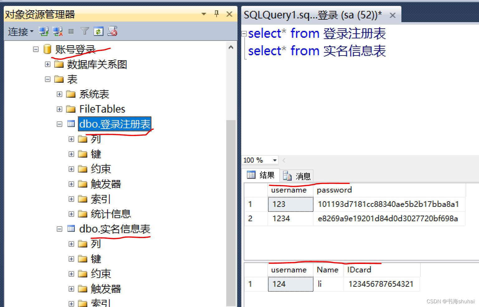 C#窗体程序连接SQL Server数据库实现账号登录、账号注册、修改密码、账号注销和实名认证(不定时更新),在这里插入图片描述,第4张