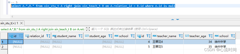 Mysql表关联简单介绍（inner join、left join、right join、full join不支持、笛卡尔积）,在这里插入图片描述,第12张