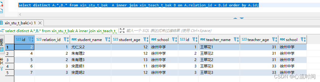 Mysql表关联简单介绍（inner join、left join、right join、full join不支持、笛卡尔积）,在这里插入图片描述,第18张