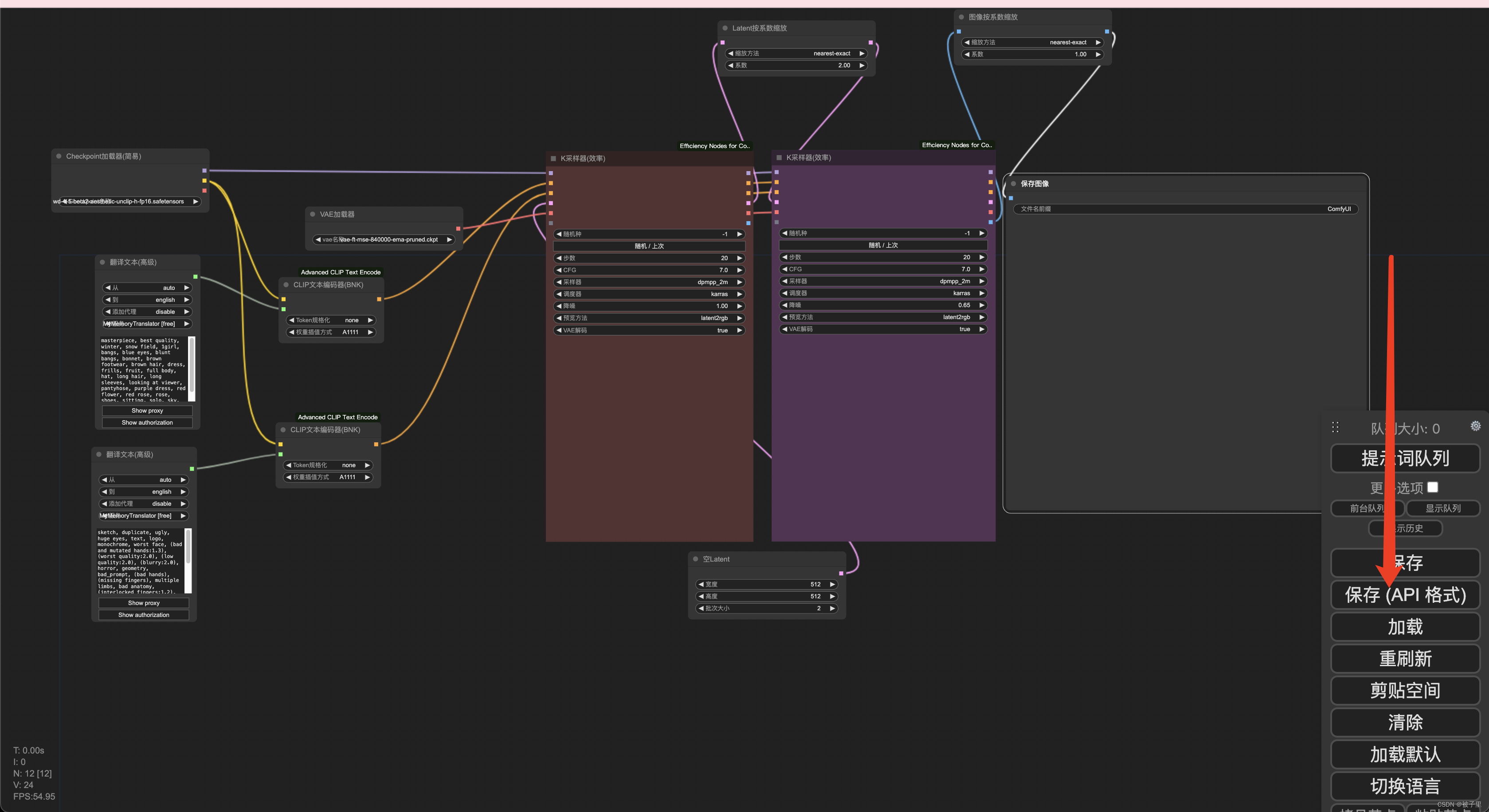 stable diffusion comfyui的api使用教程,在这里插入图片描述,第1张