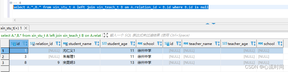 Mysql表关联简单介绍（inner join、left join、right join、full join不支持、笛卡尔积）,在这里插入图片描述,第11张