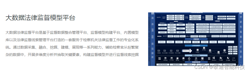 泰迪科技最新大数据法律监督模型解决方案,第1张