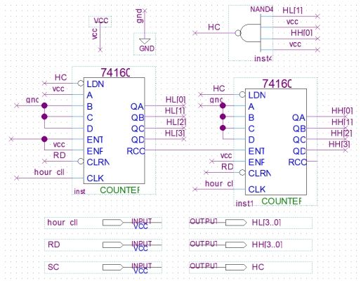 FPGA多功能数字时钟 基于Quartus实现设计与仿真 华南师范大学数电综设,wps21,第21张