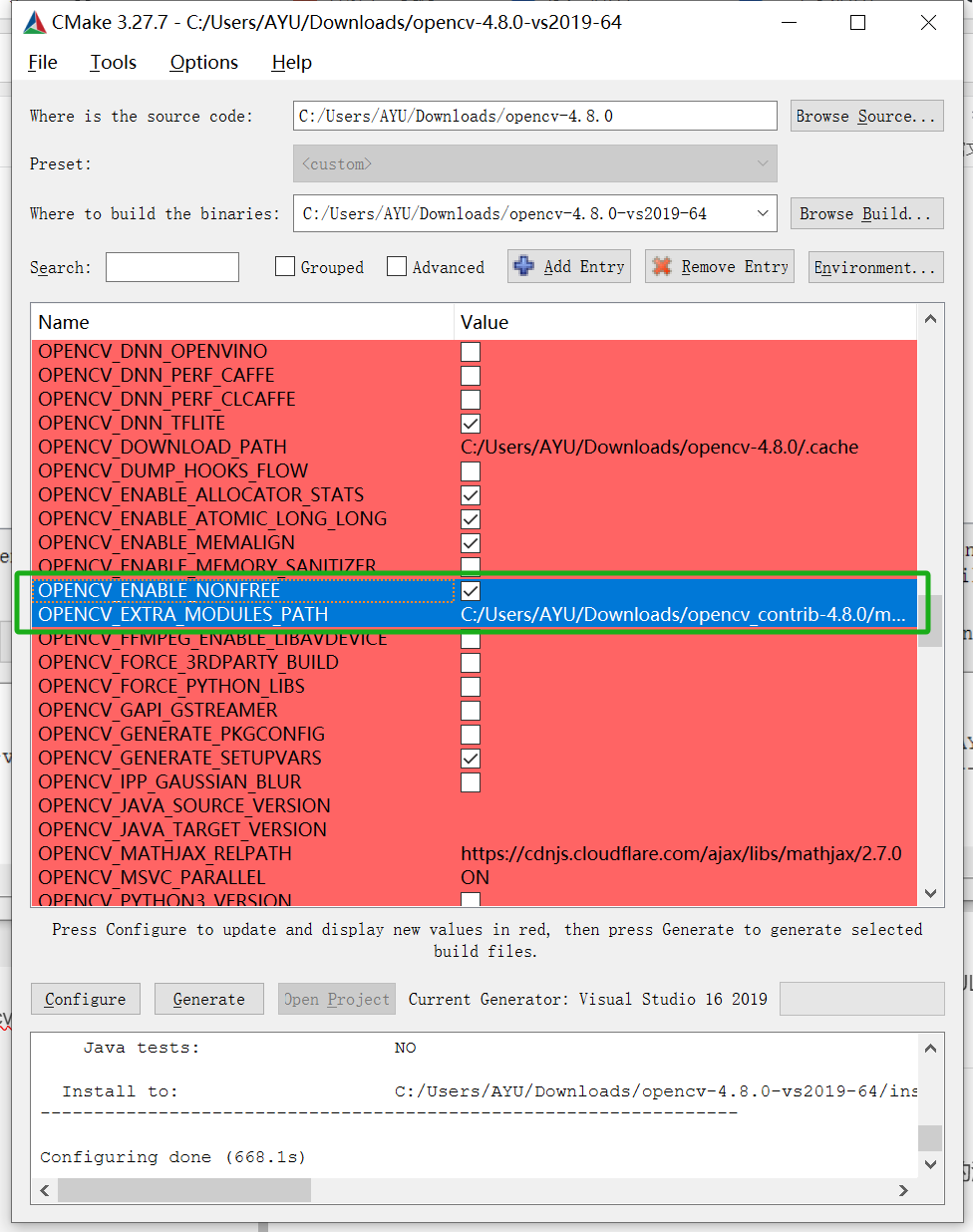 【opencv】【GPU】windows10下opencv4.8.0-cuda Python版本源码编译教程,第15张