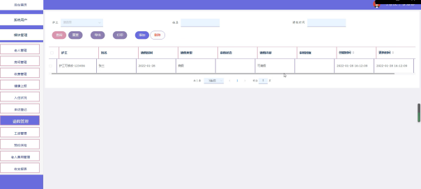 （附源码）ssm+mysql+养老院信息管理系统毕业设计181550,第15张