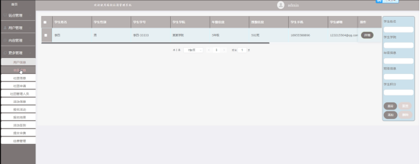 基于ssm高校社团管理系统设计与实现 毕业设计-附源码234162,第22张