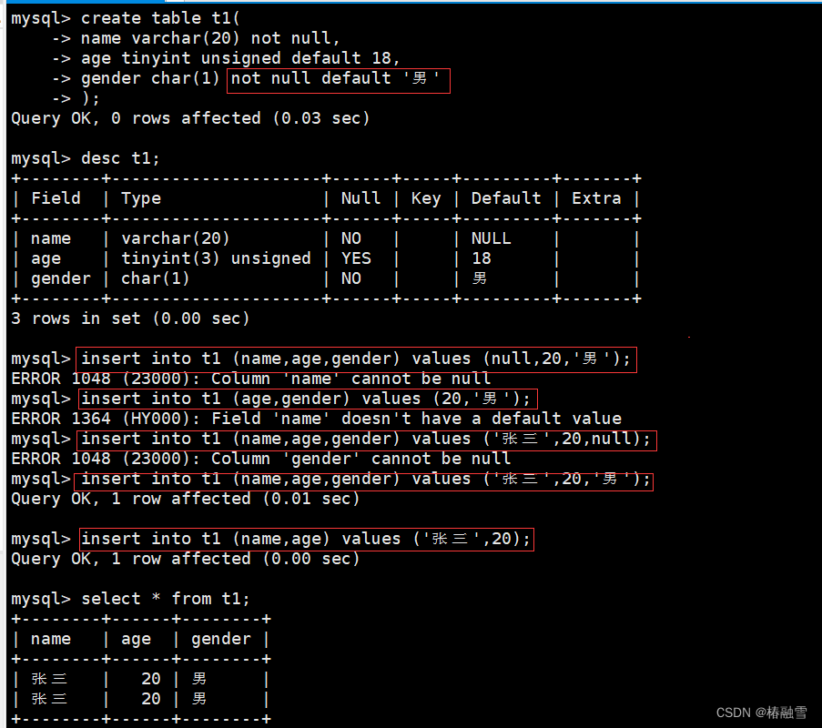 【MySQL】MySQL表的约束-空属性默认值列属性zerofill主键自增长唯一键外键,在这里插入图片描述,第6张