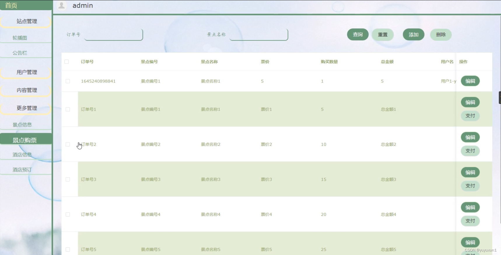 基于springboot旅游网站的设计与实现毕业设计-附源码211713,第19张