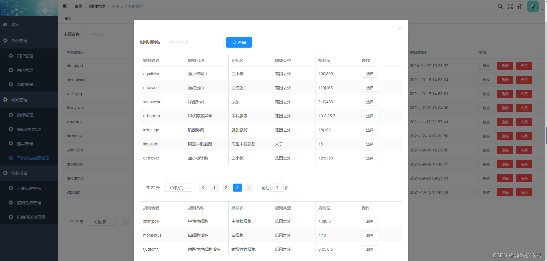 Springboot药物不良反应智能监测系统源码,第5张