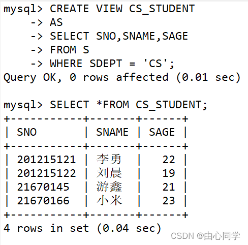 用SQL语句操作Oracle数据库——数据更新,在这里插入图片描述,第9张