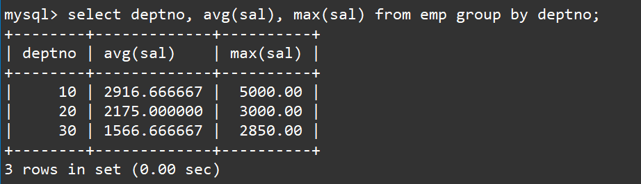 【MySQL】聚合函数与分组查询,在这里插入图片描述,第21张