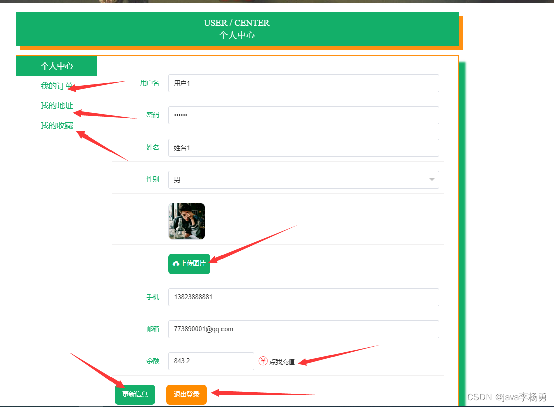 基于Java+Spring+vue+element商城销售平台设计和实现,第14张