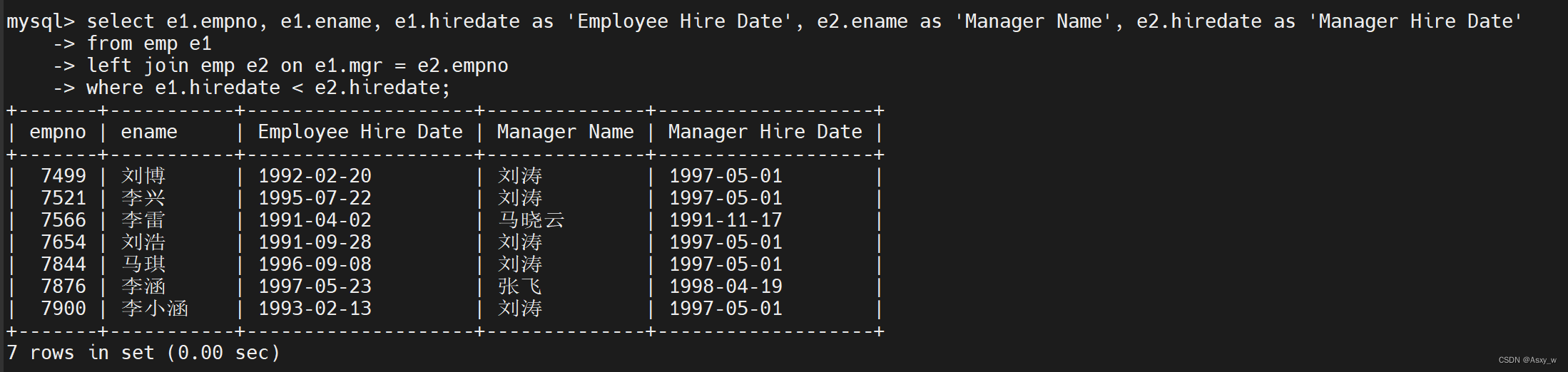 MySQL综合练习题,第24张