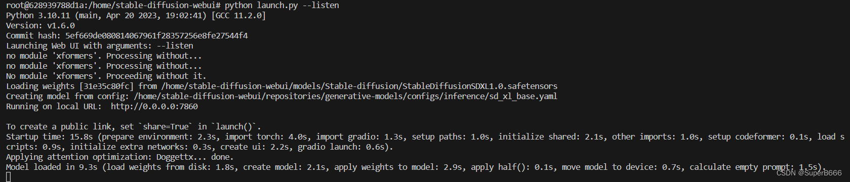 Stable Diffusion WebUI linux部署问题,第6张