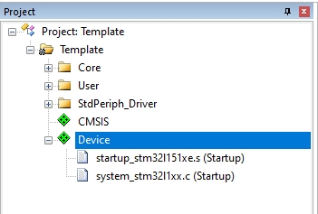 STM32-创建工程模板,Project_Sturcture_Keil,第12张